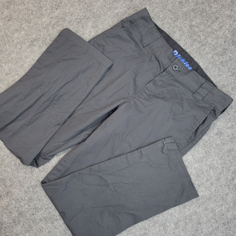 Dickies Cargo Pants Mens 30x30 Black Regular Fit Mid Rise Straight Leg Work Wear